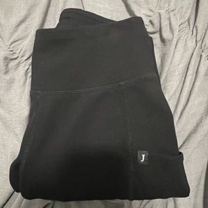 Jaanuu Yoga Pant Scrubs Black